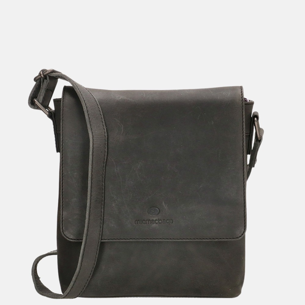 Micmacbags Malmö schoudertas black bij Duifhuizen