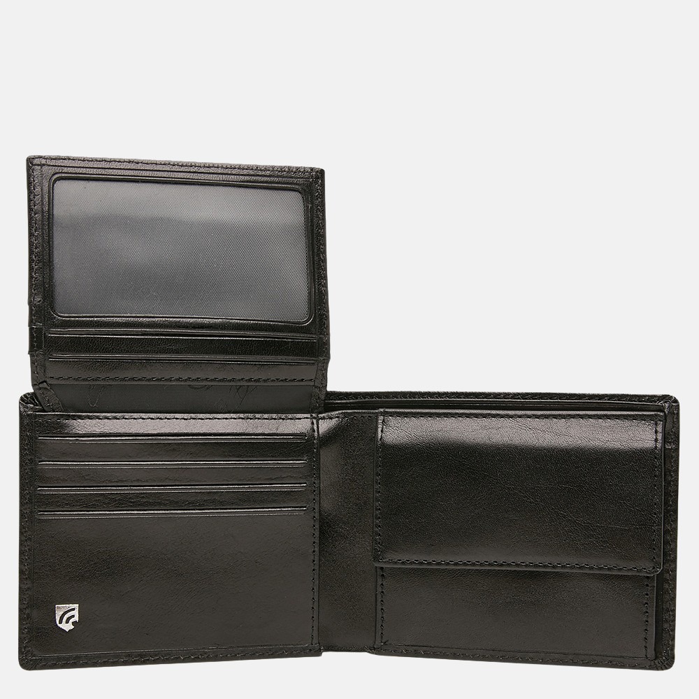 Castelijn & Beerens Gaucho billfold zwart bij Duifhuizen