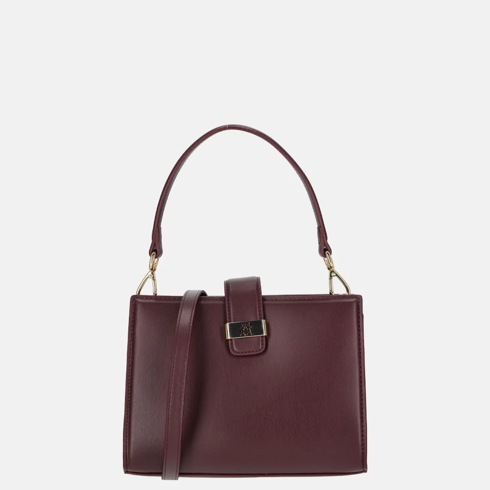 Tommy Hilfiger Heritage mini satchel handtas marzemino