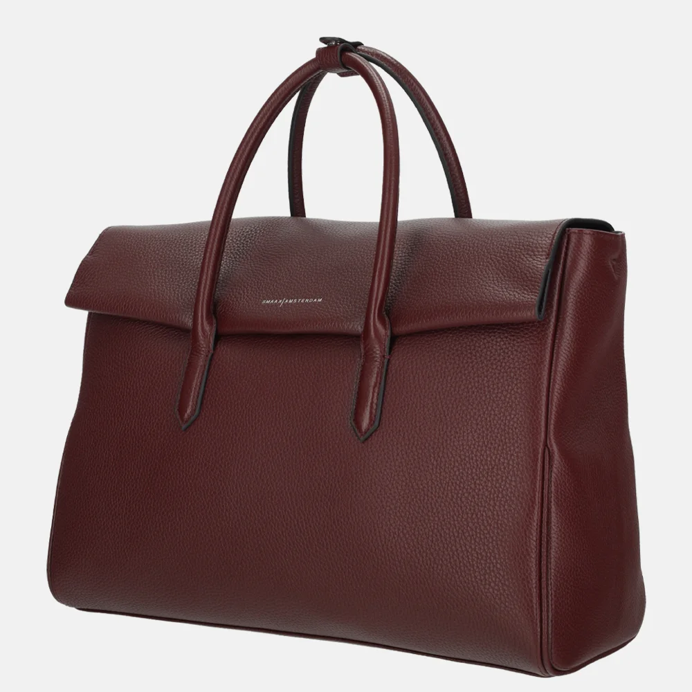 Smaak Amsterdam Barbra handtas XL bordeaux bij Duifhuizen