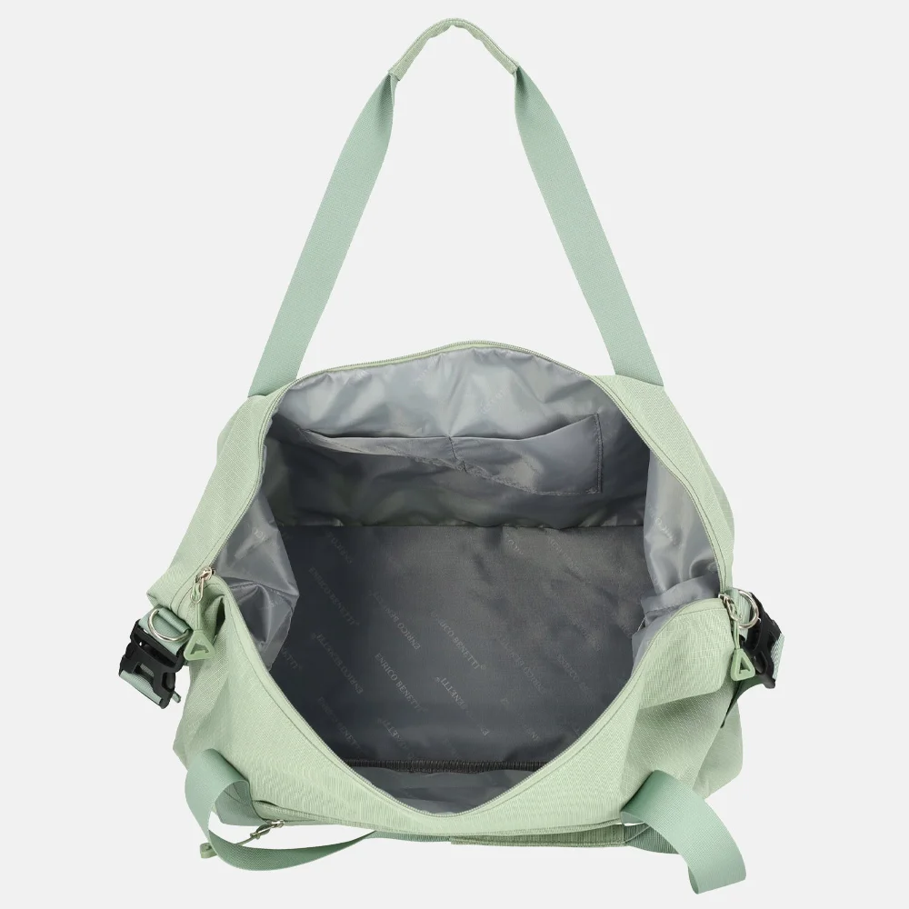 Enrico Benetti Luzern weekendtas/sporttas 55 cm mint bij Duifhuizen