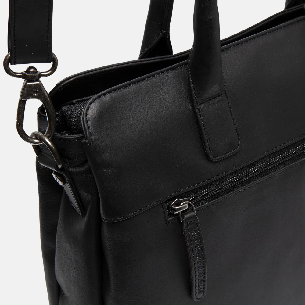 Chesterfield Valmonte handtas black bij Duifhuizen