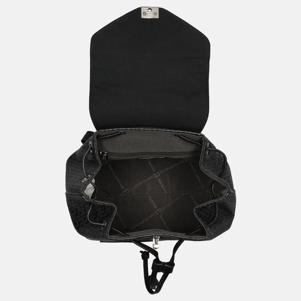 David Jones rugzak black bij Duifhuizen