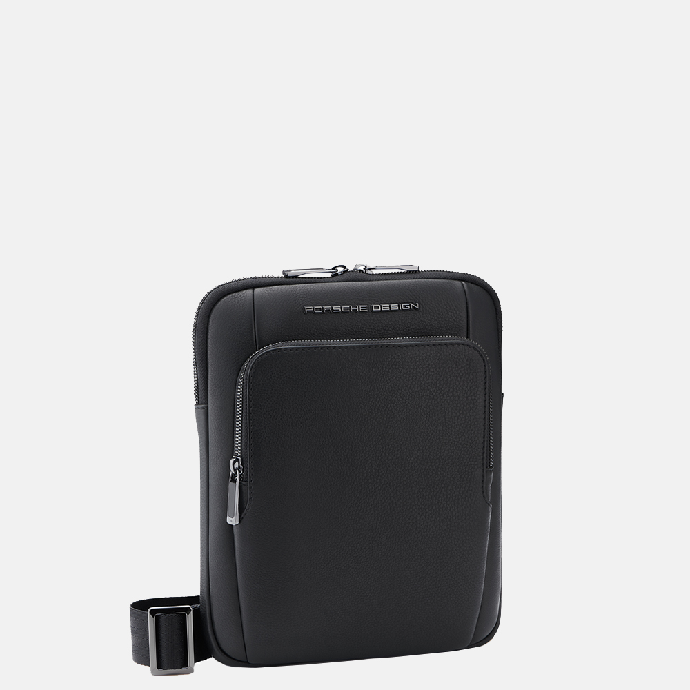 Porsche Design Roadster schoudertas S black bij Duifhuizen