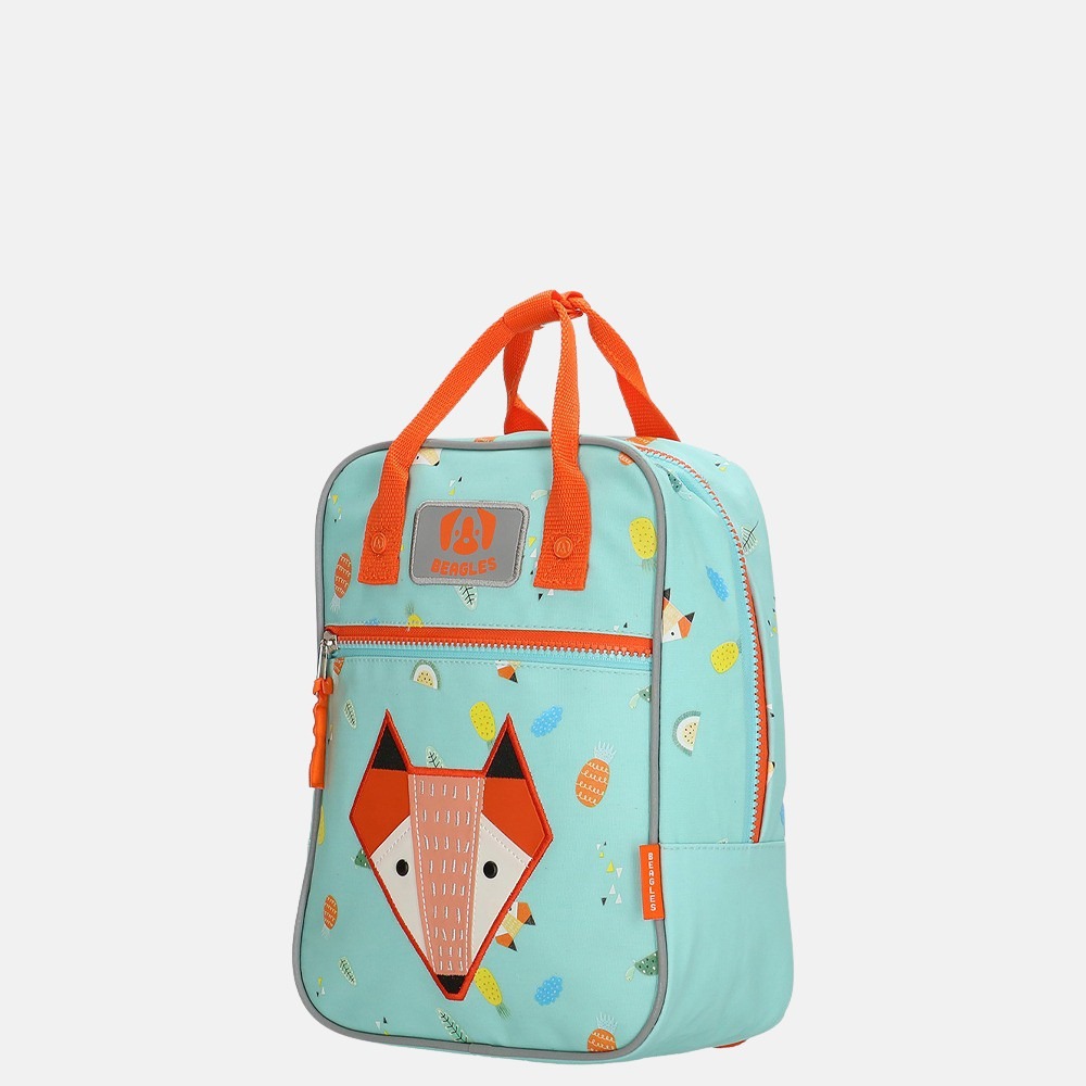 Beagles Scandinavian kinderrugzak mint bij Duifhuizen