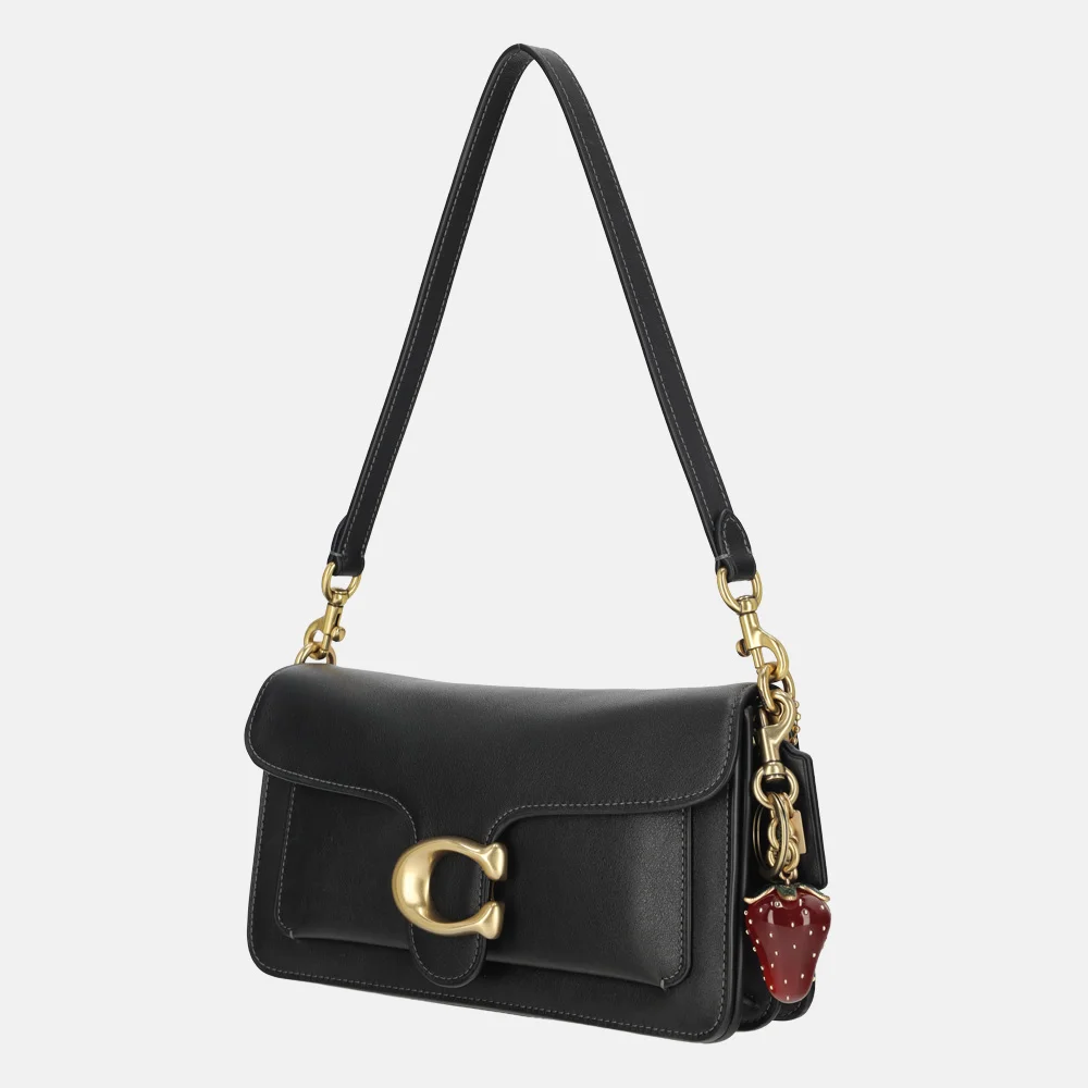 Coach Strawberry resin charm tassenhanger red bij Duifhuizen