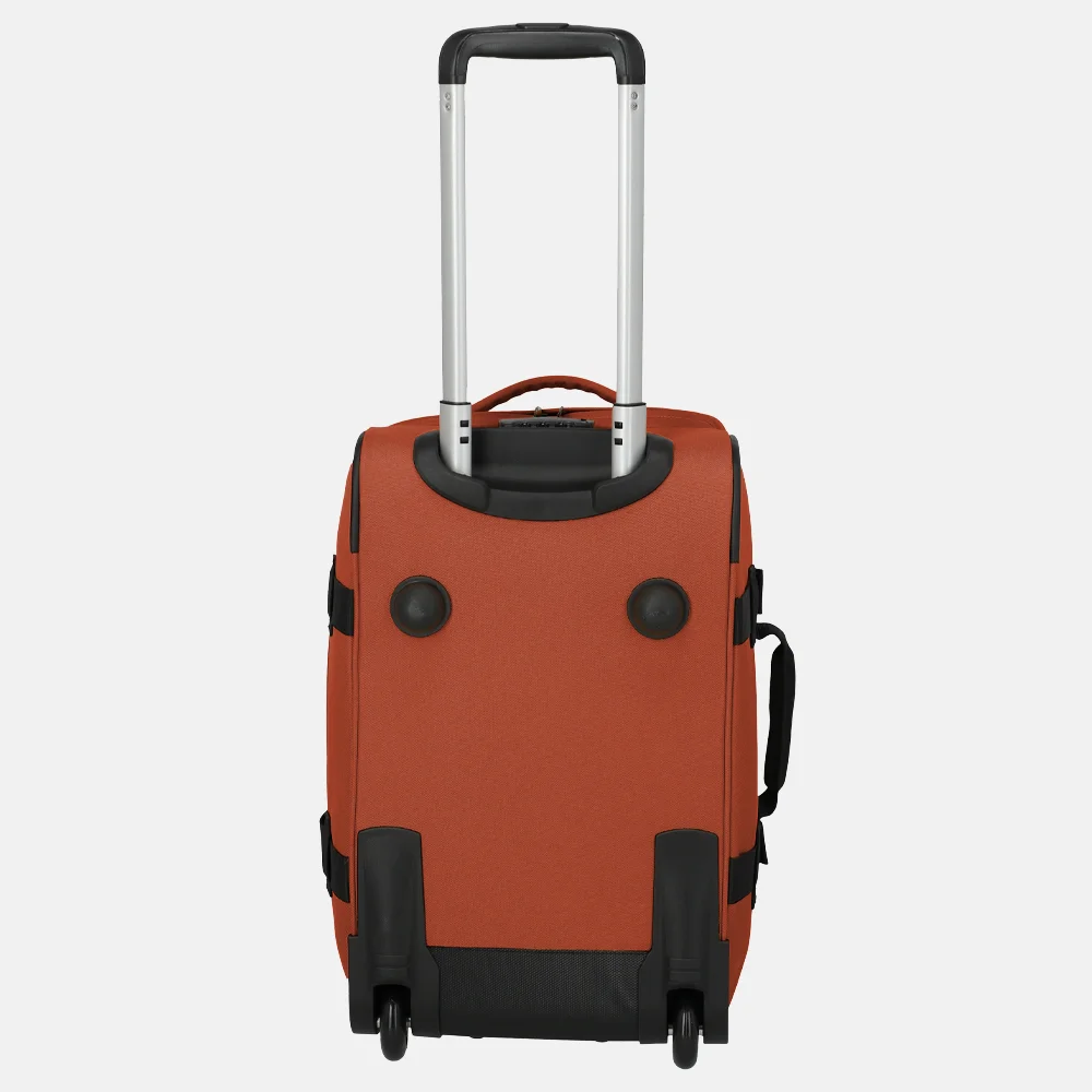Travelite Bolonia wieltas S 53cm orange bij Duifhuizen