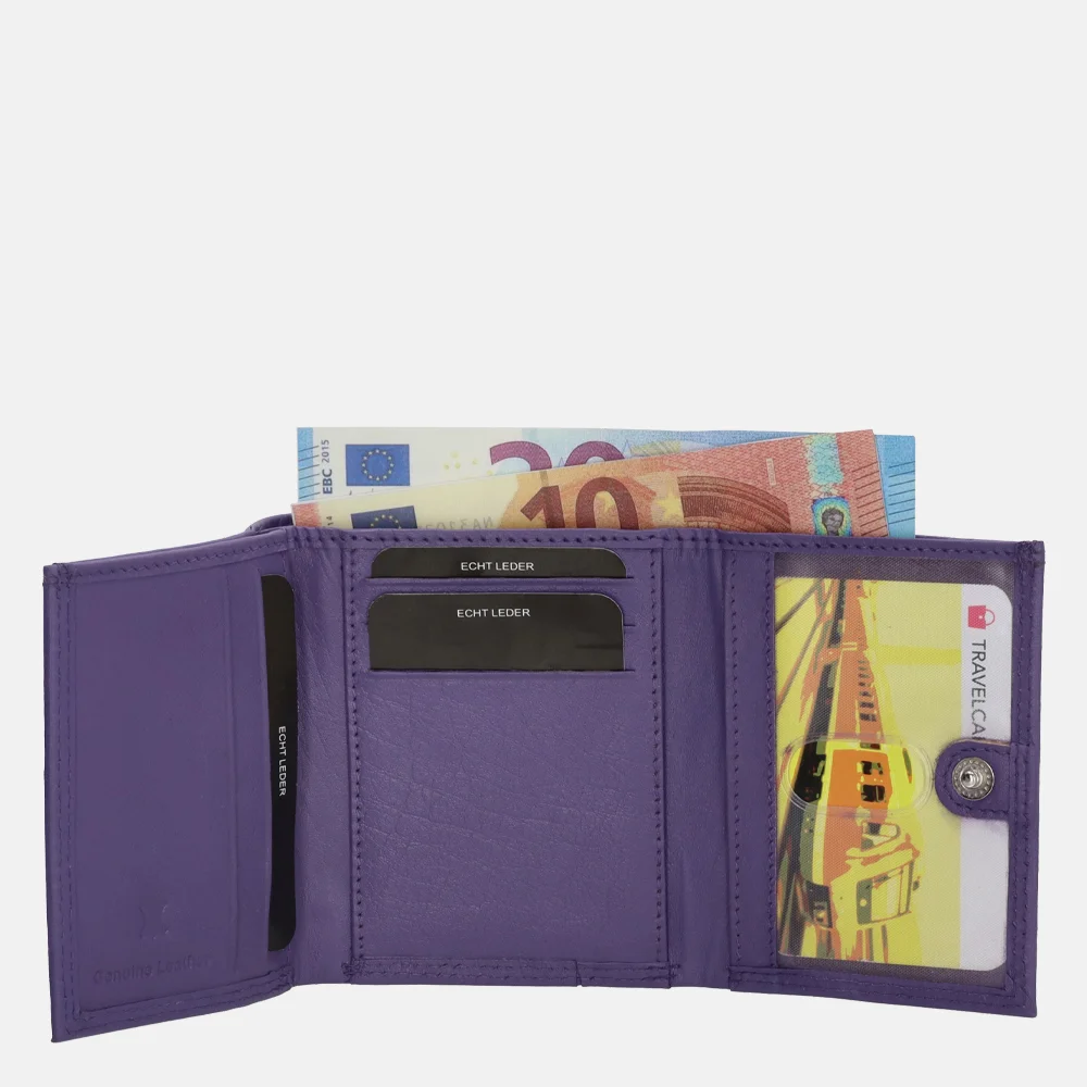 DD Exclusive portemonnee purple bij Duifhuizen