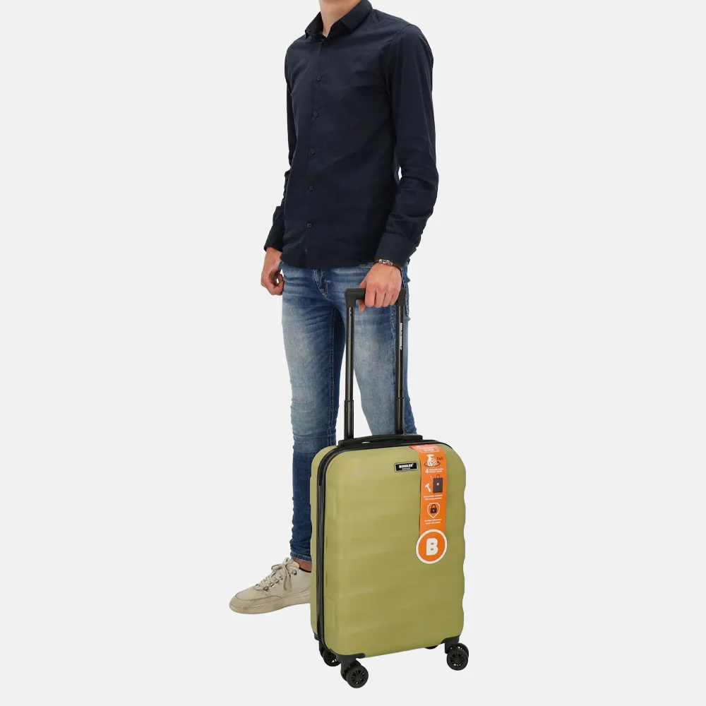 Beagles Originals Go Travel handbagage koffer 54 cm olijfgroen bij Duifhuizen