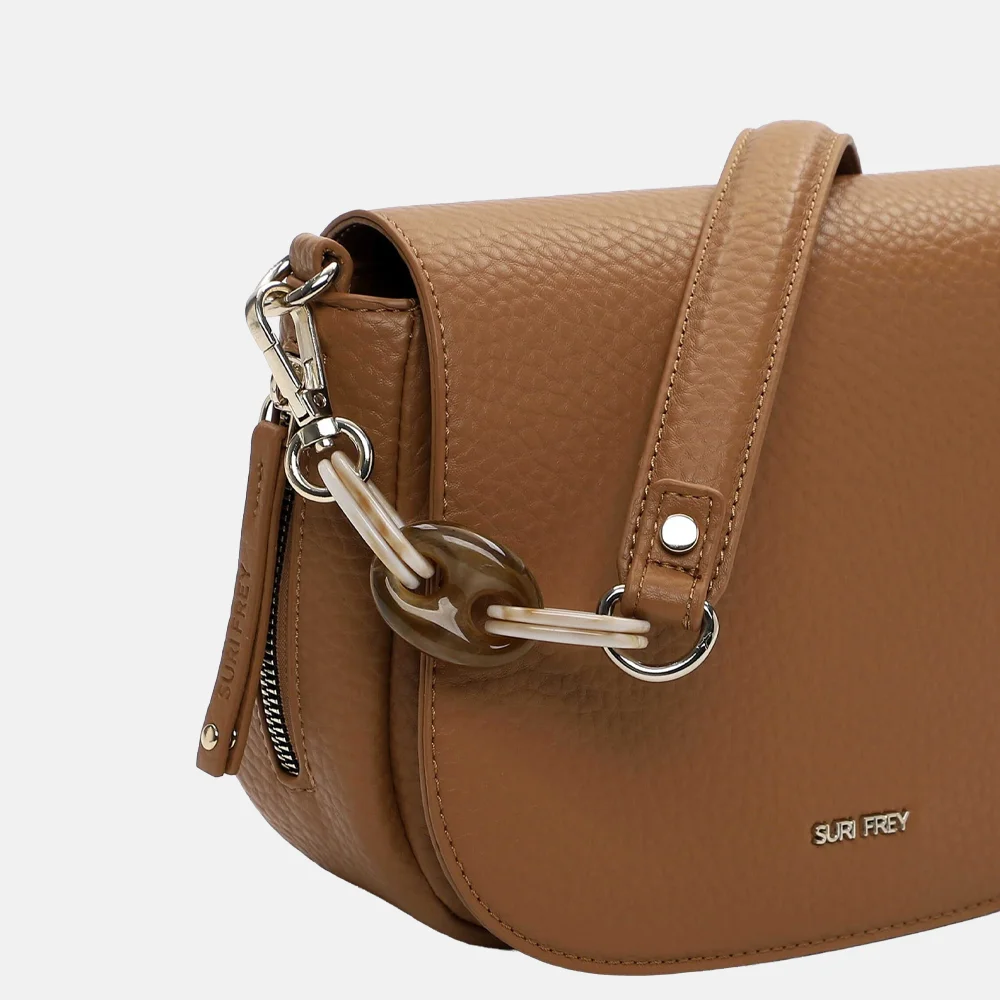 Suri Frey Jeanny crossbody tas sahara bij Duifhuizen