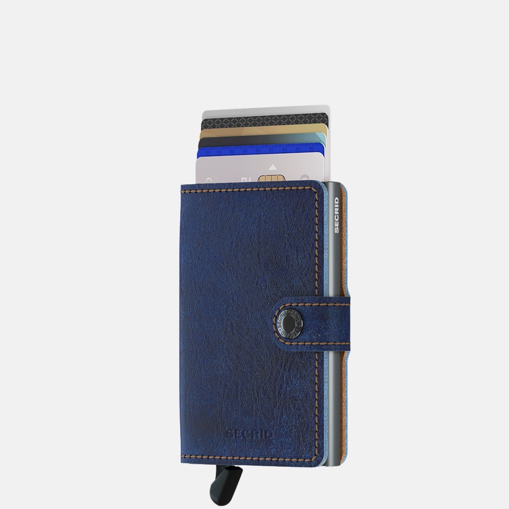 Secrid Miniwallet pasjeshouder indigo titanium bij Duifhuizen