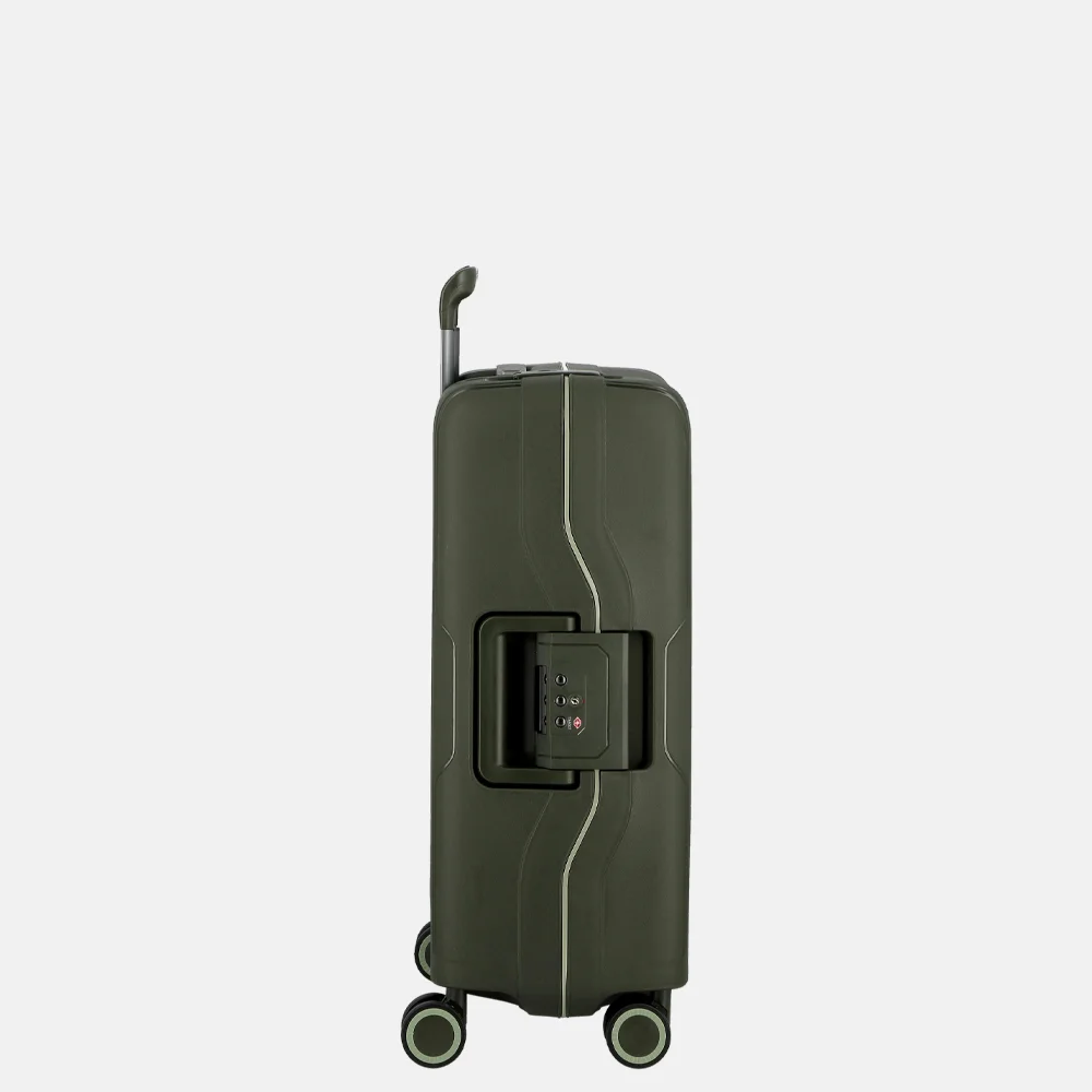 Jump Maxlock handbagage koffer 55 cm kaki bij Duifhuizen