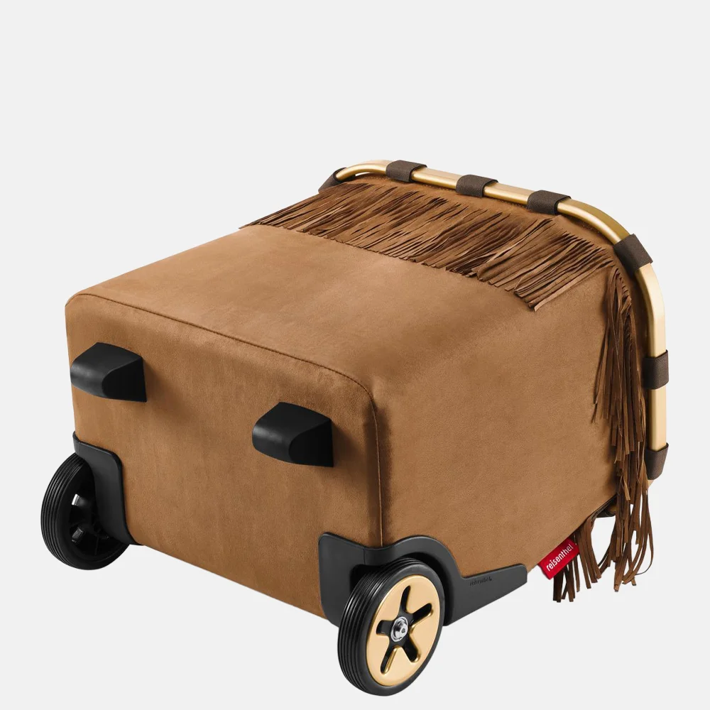 Reisenthel Western boodschappentrolley franjes cognac bij Duifhuizen