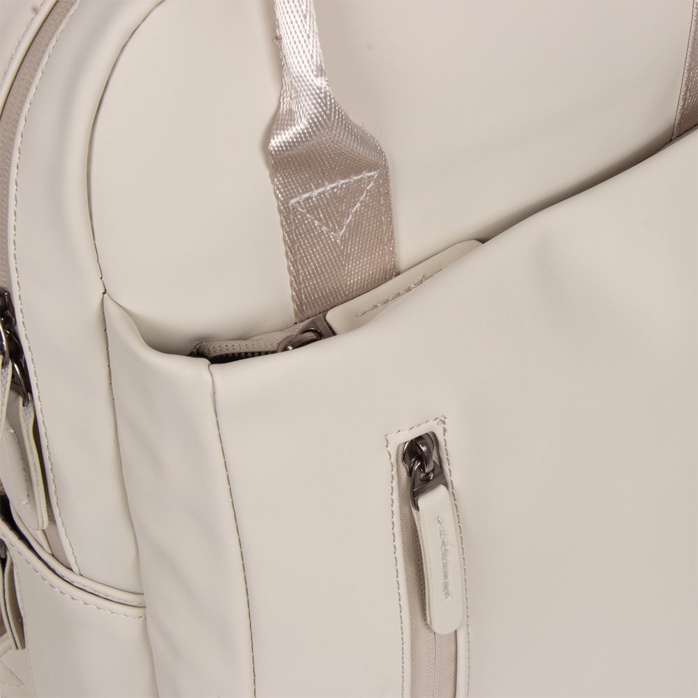 New Rebels Harper rugzak 13.3 inch beige bij Duifhuizen