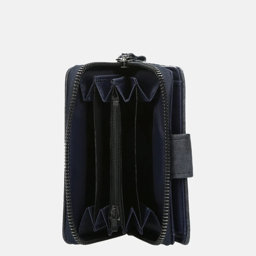 Enrico Benetti Zoë portemonnee S navy bij Duifhuizen