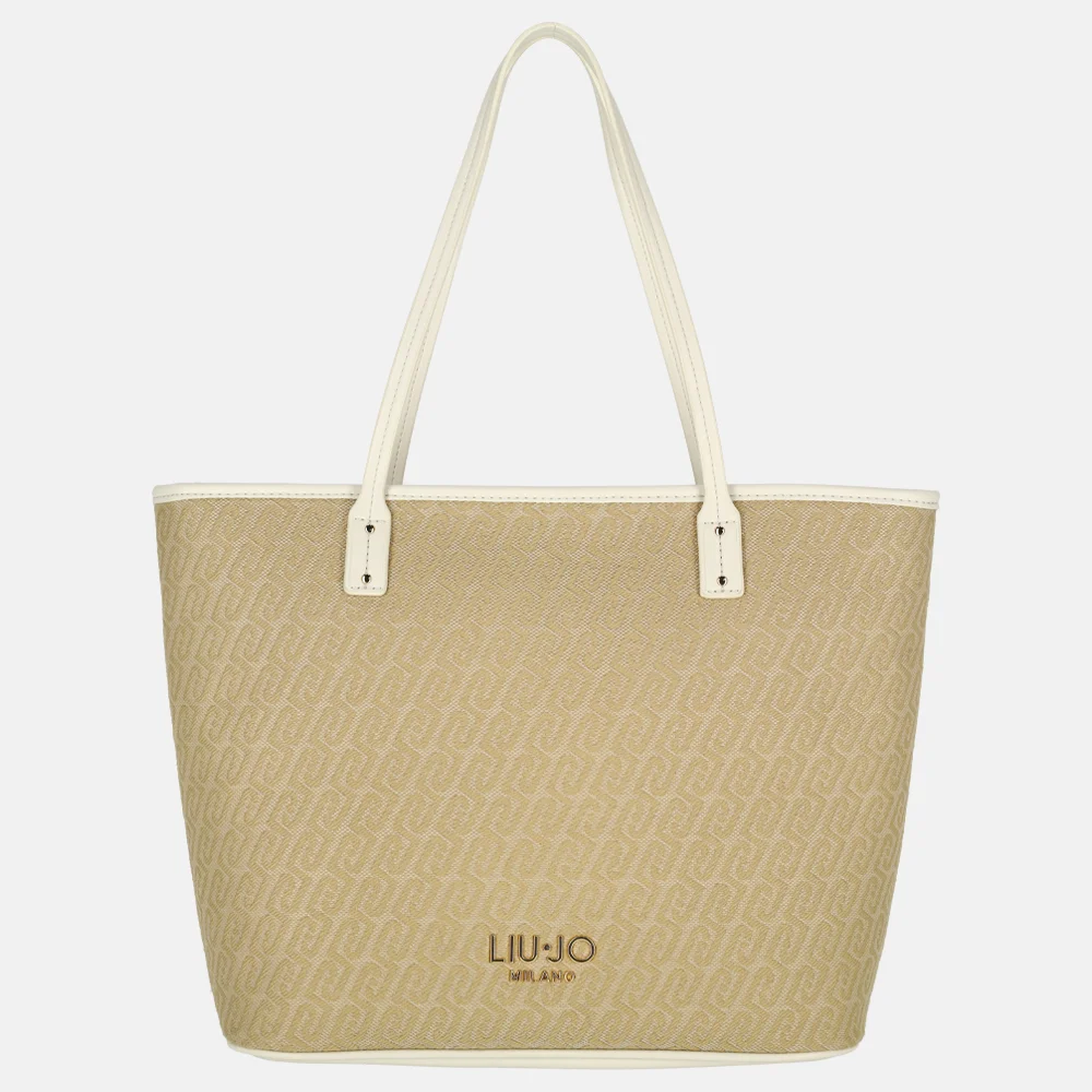 Liu Jo Evrim shopper M naturale bij Duifhuizen