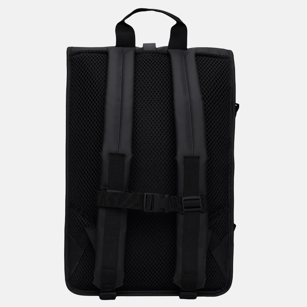 Rains Rolltop rugzak large 15 inch black bij Duifhuizen