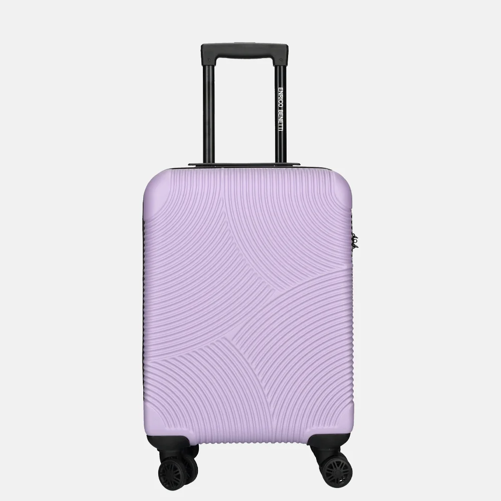 Enrico Benetti Louisville handbagage koffer 55 cm lila