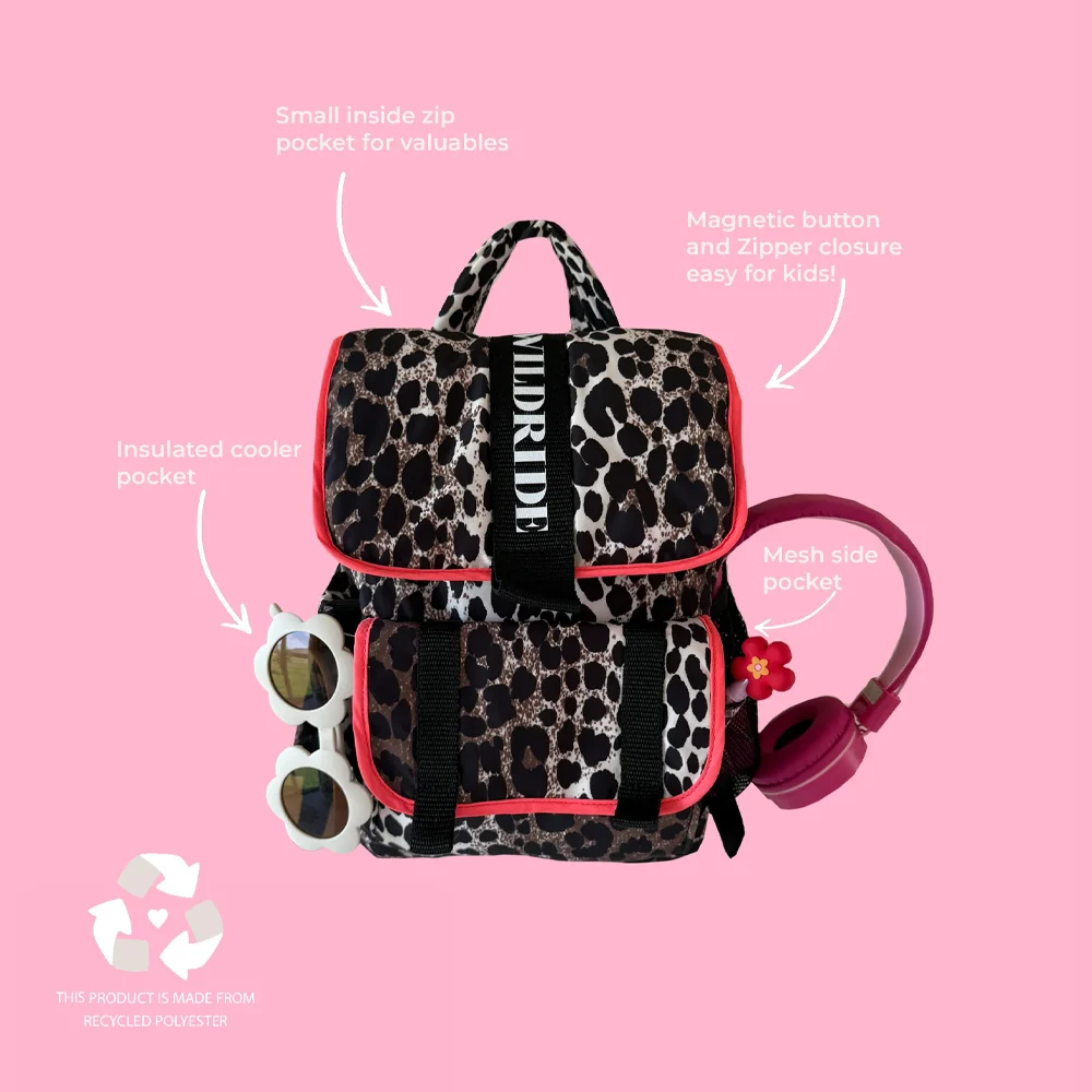 Wildride kinderrugzak savannah bij Duifhuizen