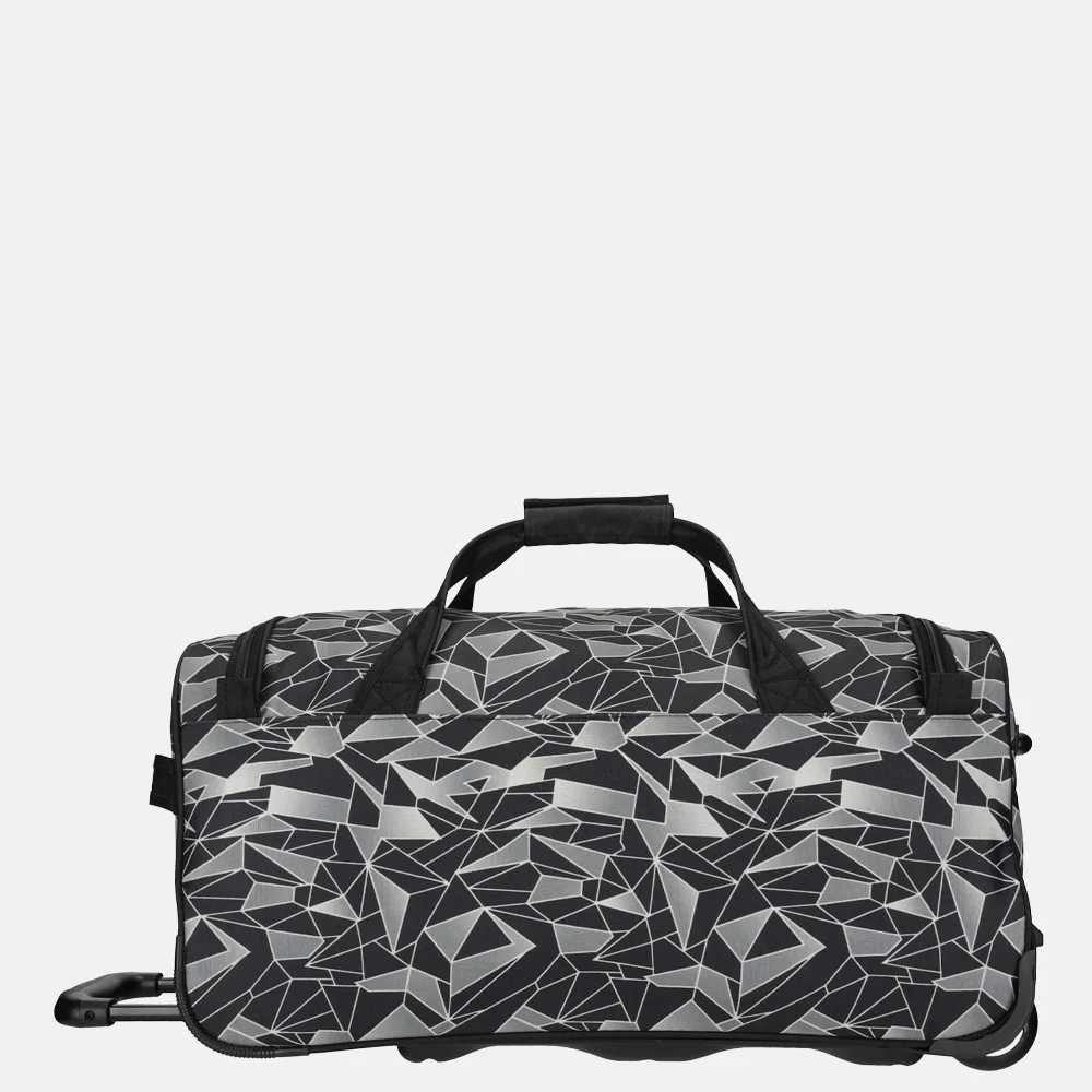 Enrico Benetti Santa Cruz wieltas 65cm black-grey bij Duifhuizen
