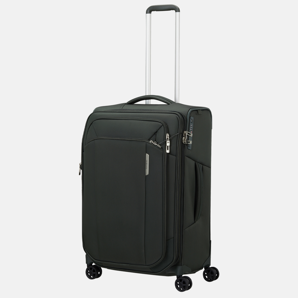 Samsonite Respark koffer 67 cm forest green bij Duifhuizen