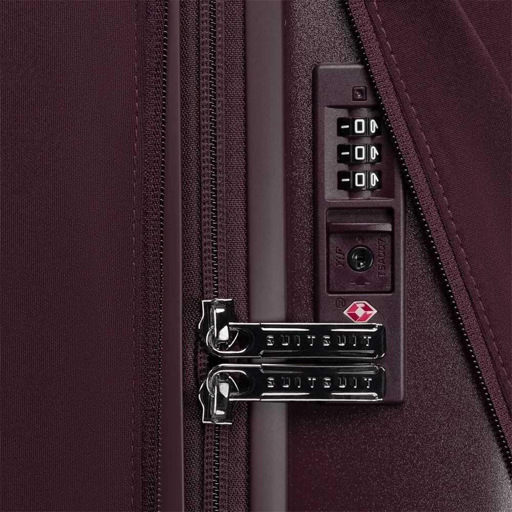 Suitsuit Mystique kofferhoes 76 cm cherry lacquer bij Duifhuizen