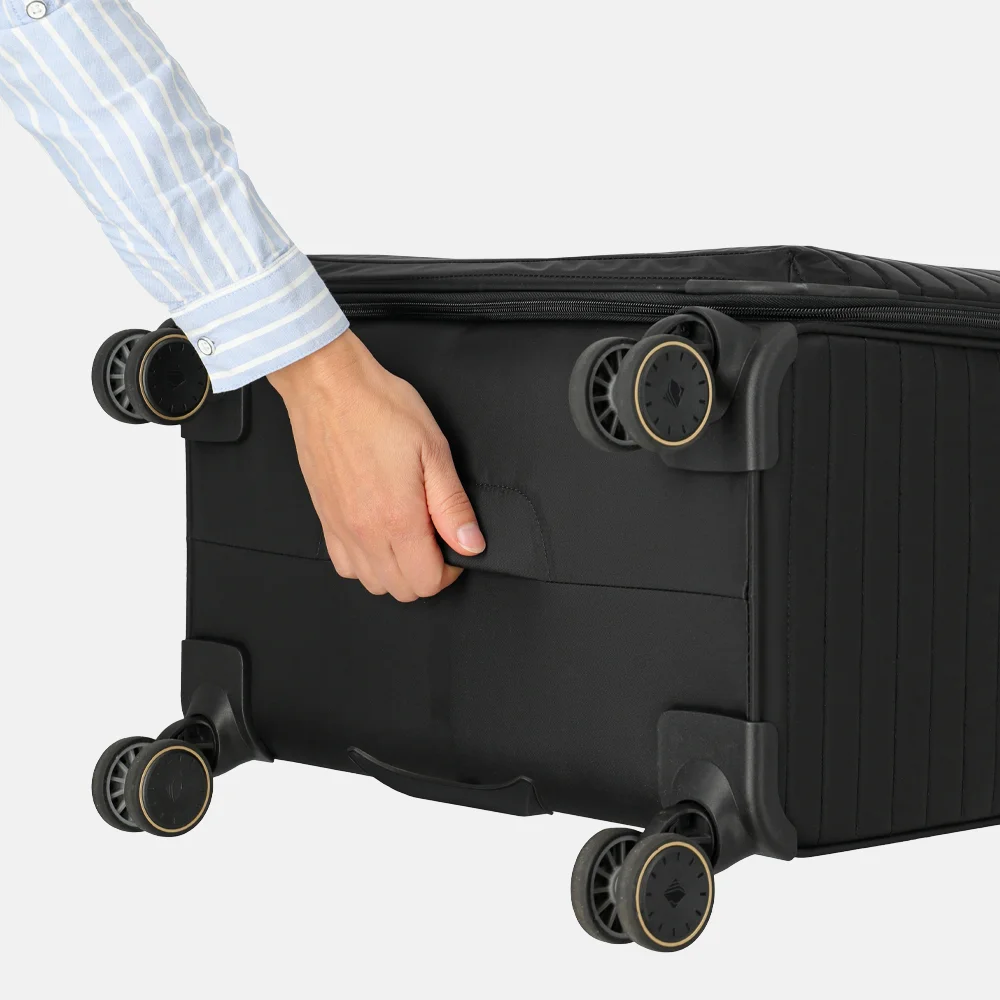 Travelite Barbara Stepp handbagage koffer 55 cm black bij Duifhuizen