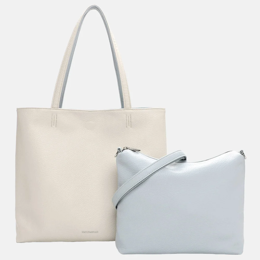 Emily & Noah Eva shopper light blue bij Duifhuizen