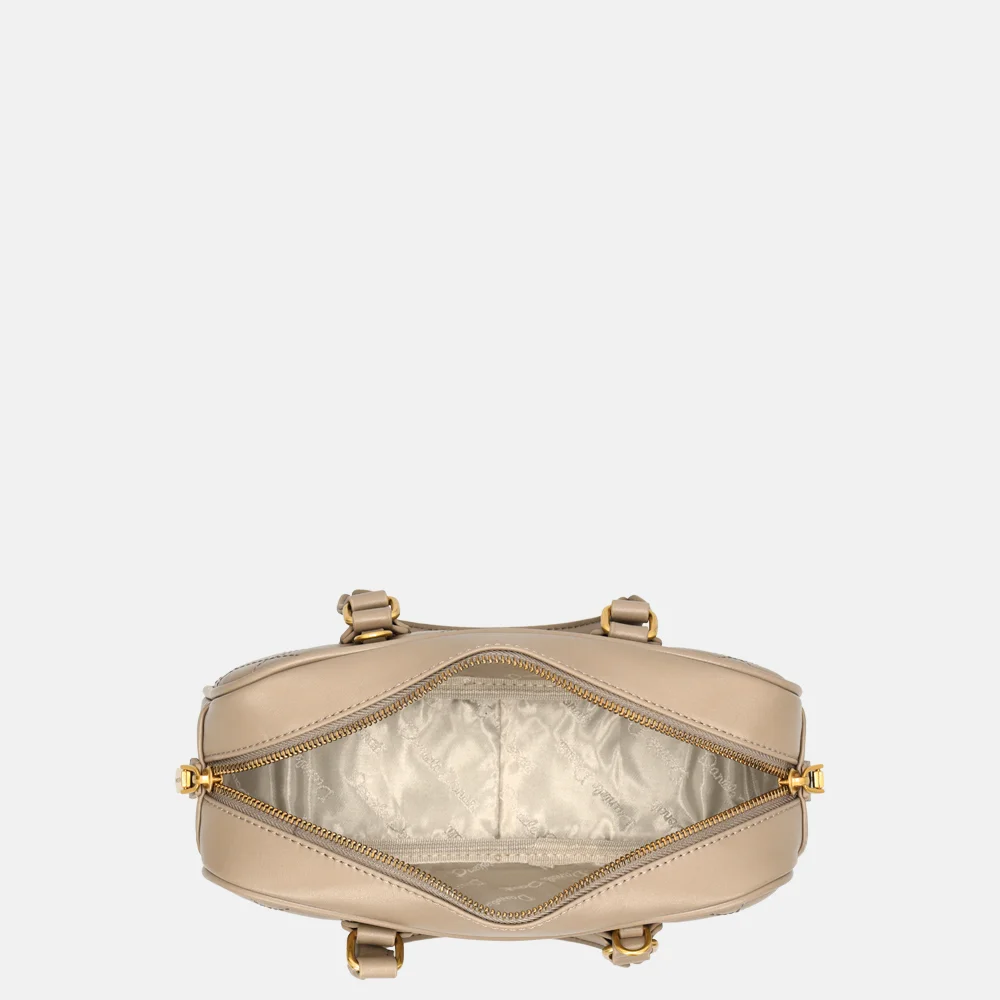 Daniele Donati handtas stiksels taupe bij Duifhuizen