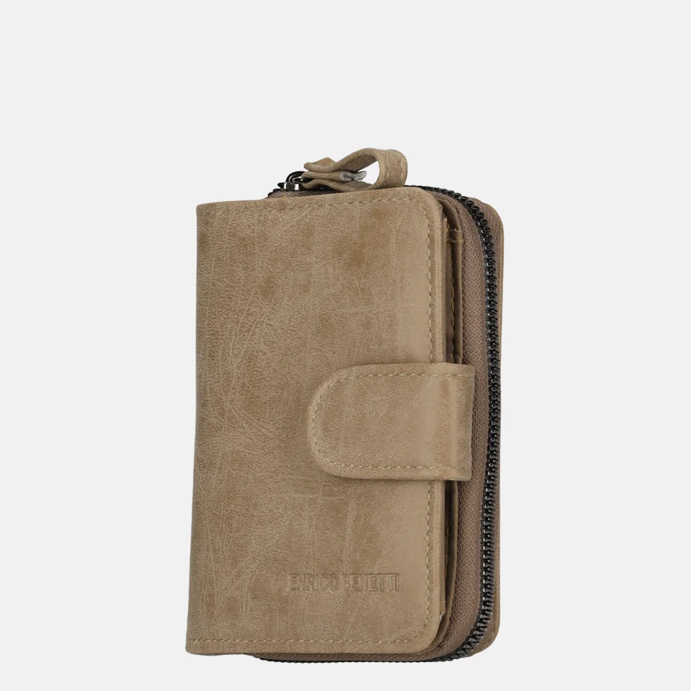 Enrico Benetti Zoë portemonnee S lichttaupe bij Duifhuizen