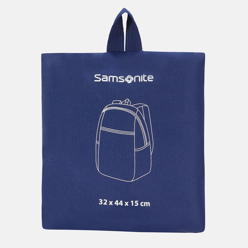 Samsonite Foldable rugzak midnight blue bij Duifhuizen