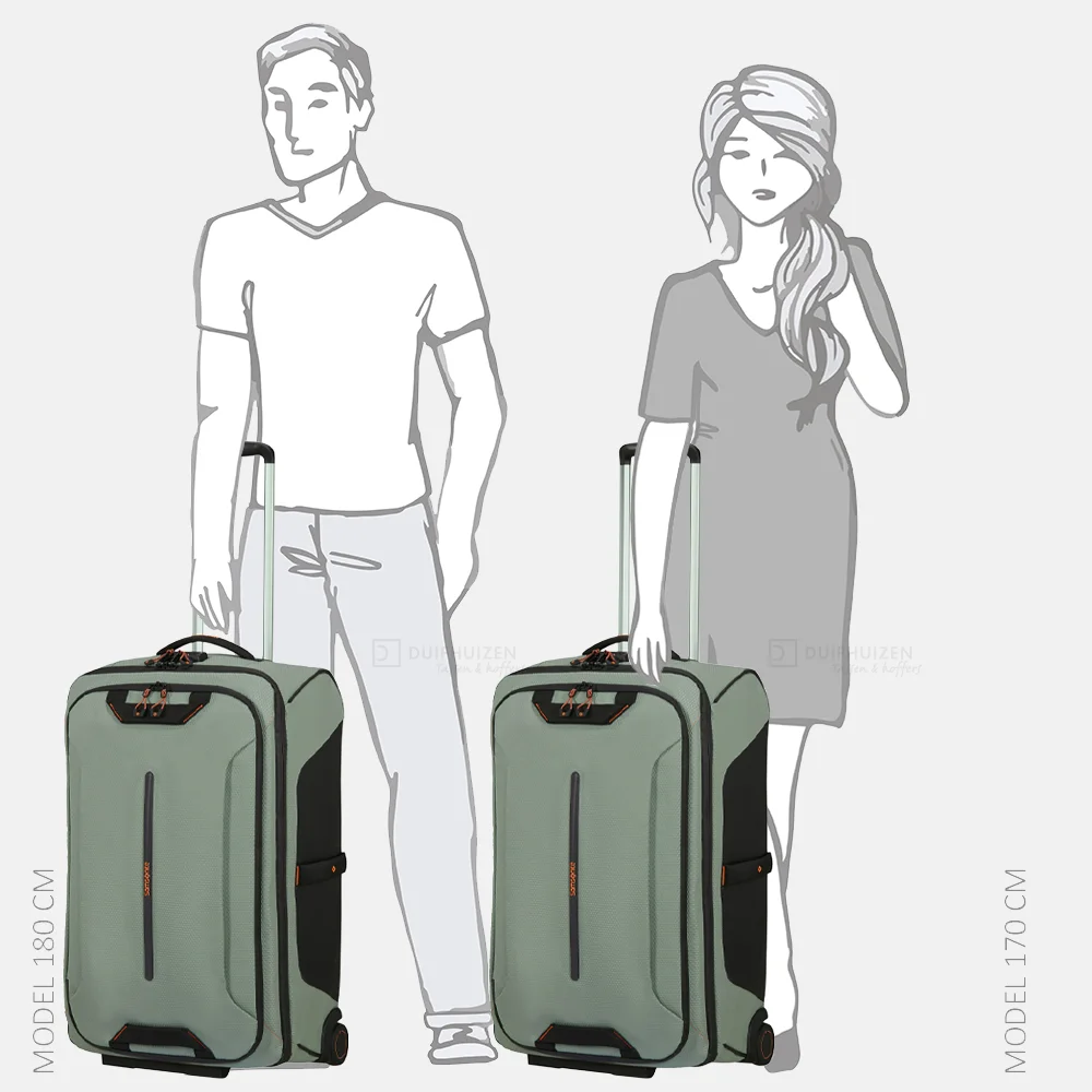 Samsonite Ecodiver reistas op wielen 67 cm light sage bij Duifhuizen