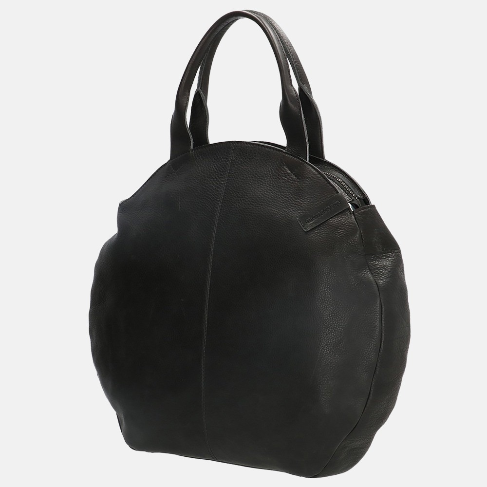 Micmacbags Côte d' Azur shopper black bij Duifhuizen