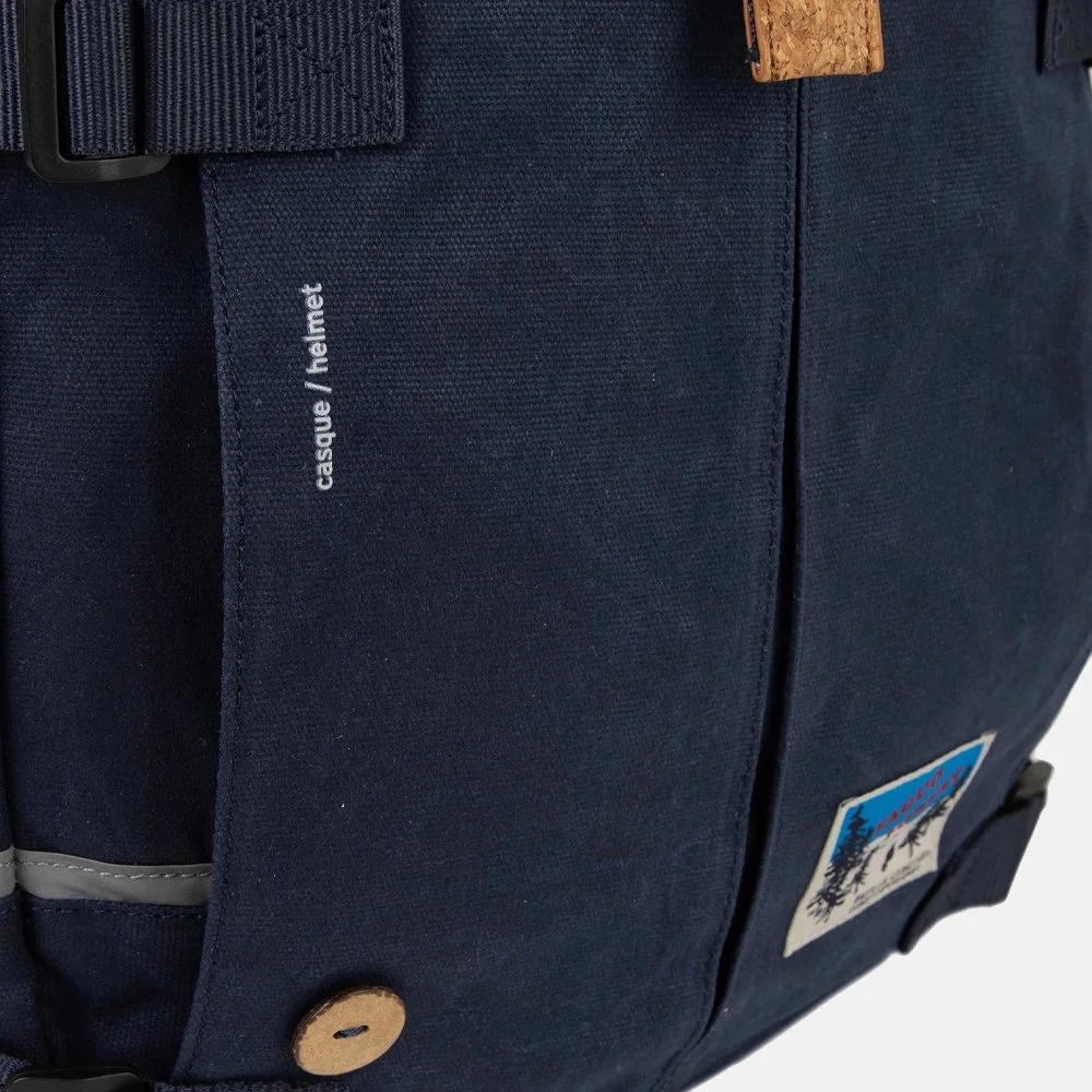 Faguo Commuter rugzak 14 inch navy bij Duifhuizen