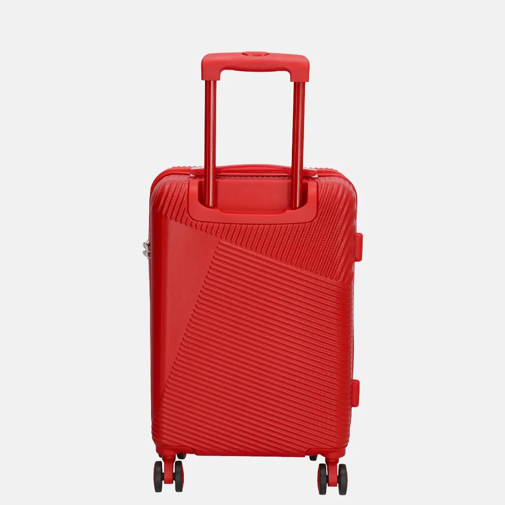 Beagles Originals spinner handbagage koffer 55 cm rood bij Duifhuizen