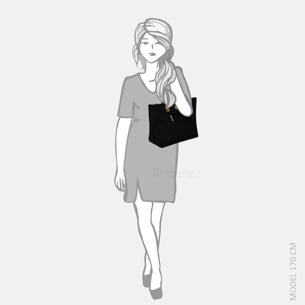 Bric's shopper nero bij Duifhuizen