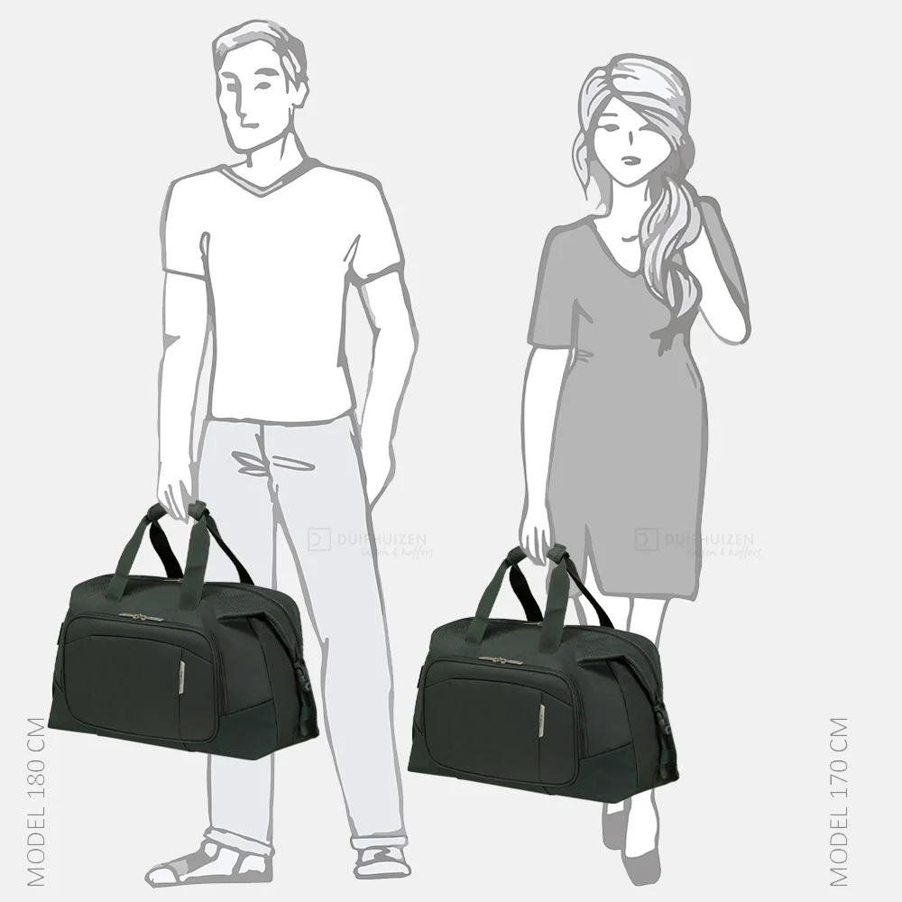 Samsonite Respark Overnight weekendtas forest green bij Duifhuizen