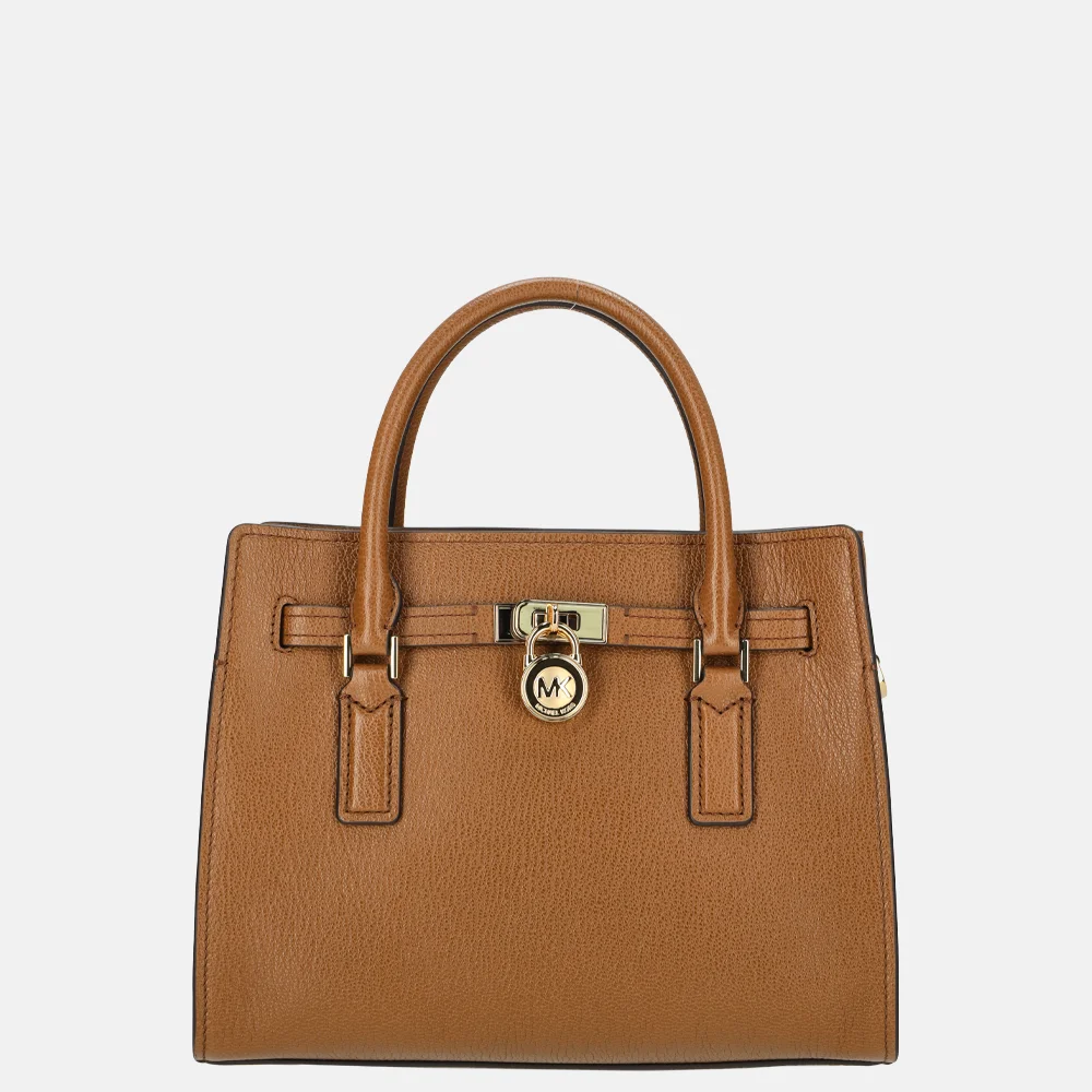 Michael Kors Hamilton moderne satchel handtas S luggage bij Duifhuizen