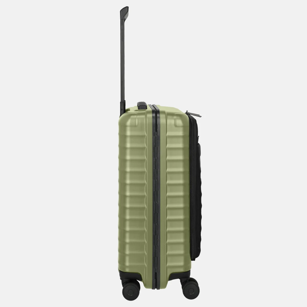 Titan Upgrade Overseas handbagage koffer frontpocket 55 cm forest green bij Duifhuizen