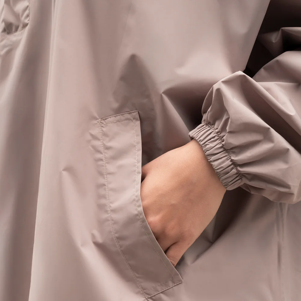 Kapten & Son regenjas/poncho muted rose bij Duifhuizen