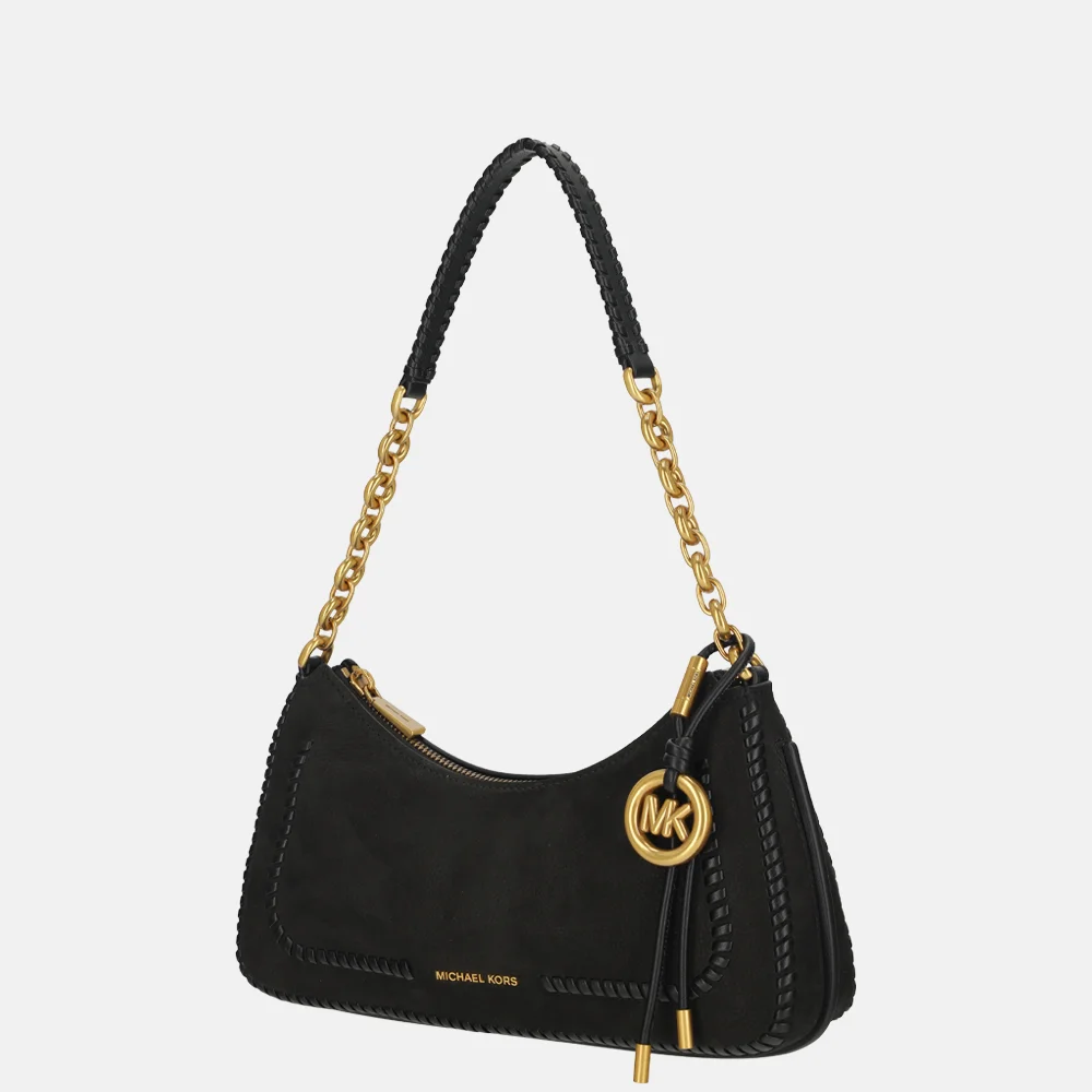 Michael Kors Nolita chain pouchette schoudertas M black bij Duifhuizen