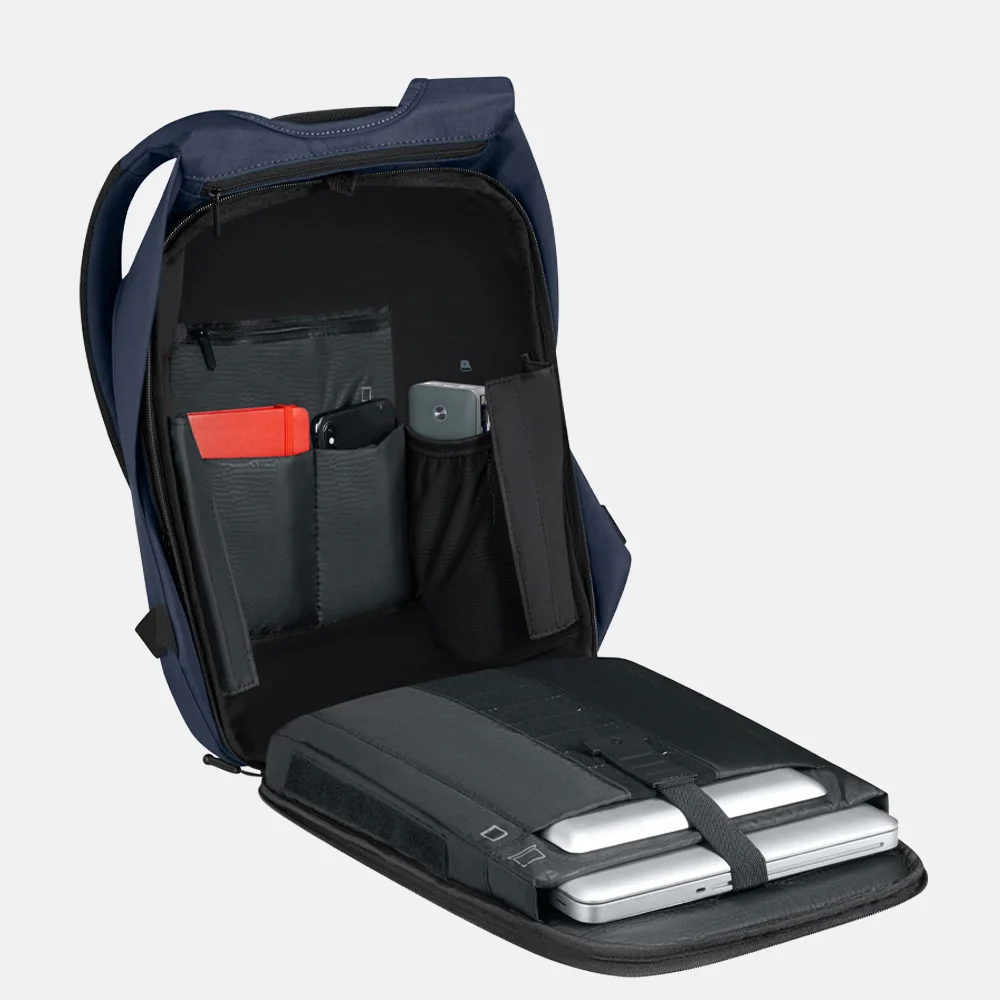Samsonite Securipak 2.0 antidiefstal laptoprugzak 14.1 inch dark blue bij Duifhuizen