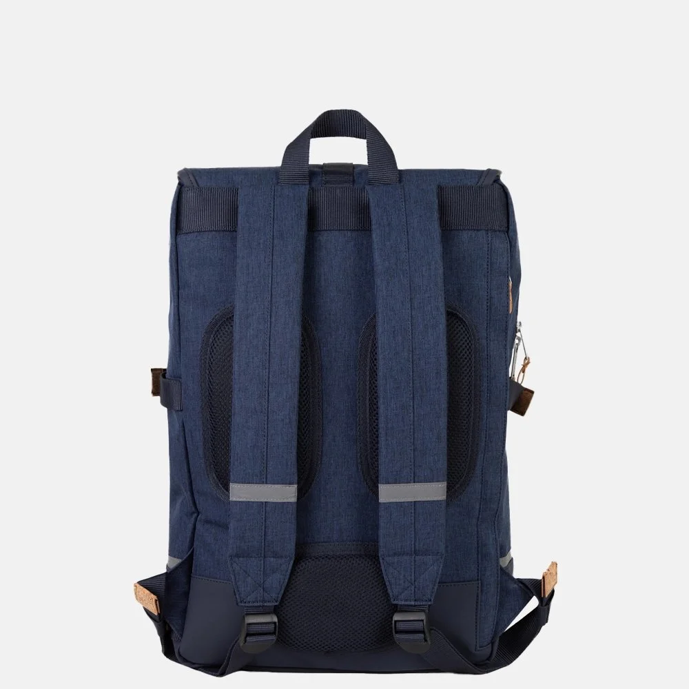 Faguo Commuter rugzak 14 inch navy bij Duifhuizen