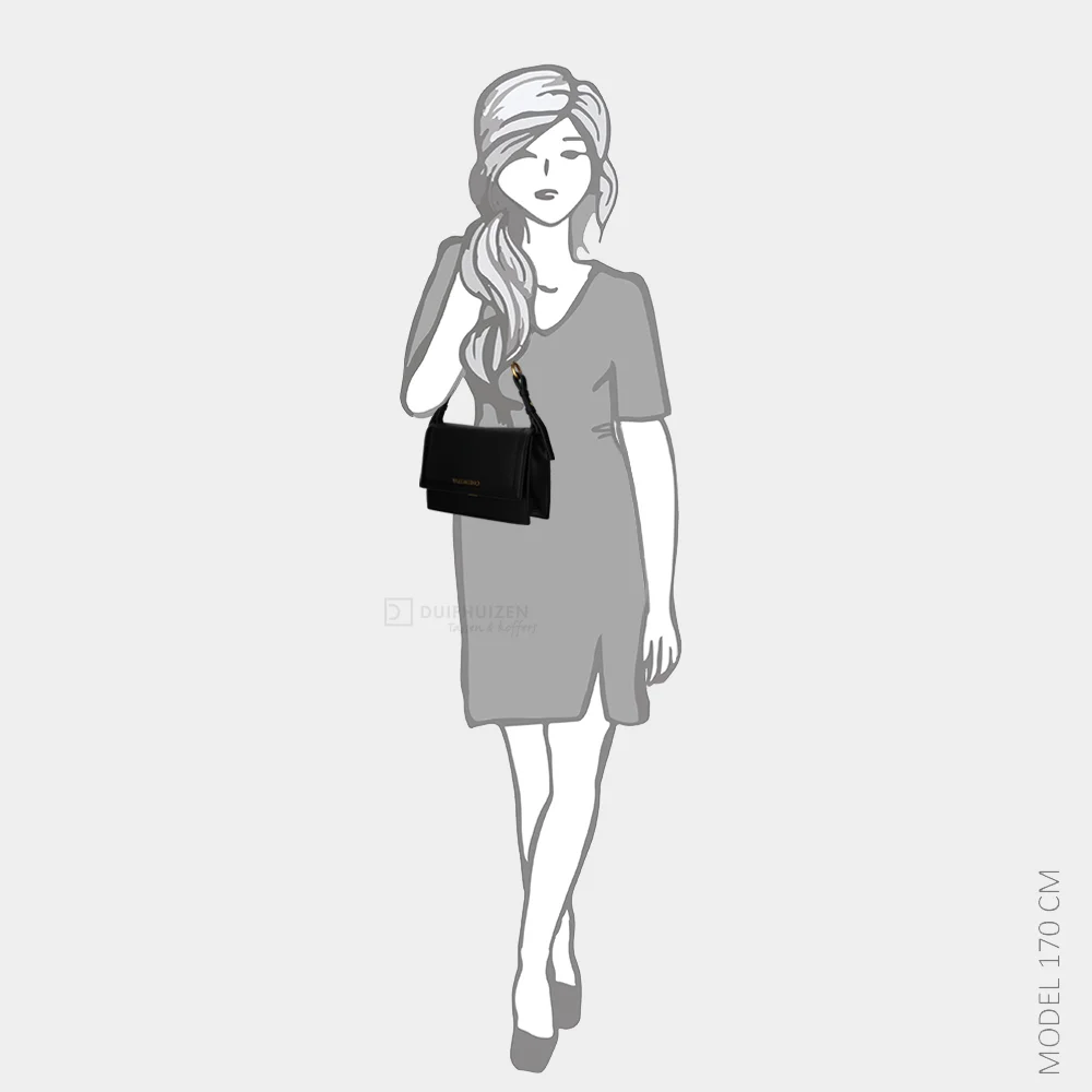 Valentino Bags Ushuaia Re crossbody tas nero bij Duifhuizen