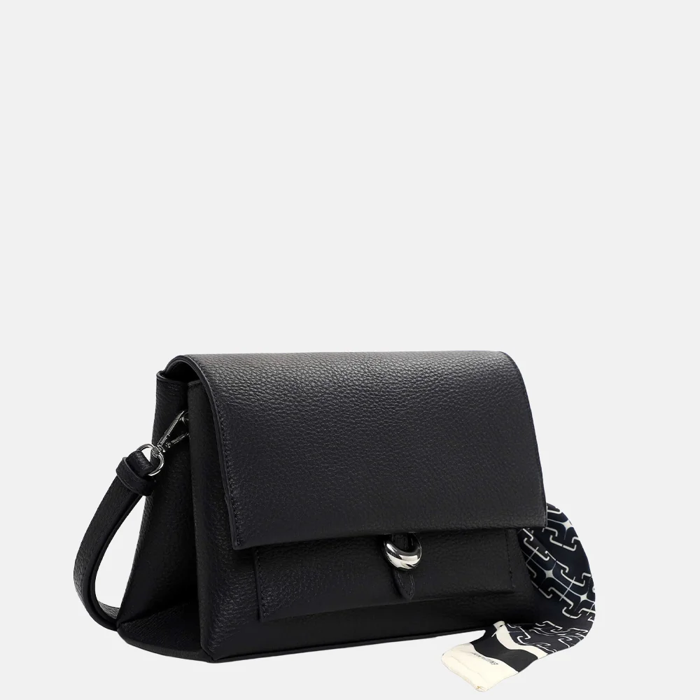 Emily & Noah Hasina crossbody tas navy bij Duifhuizen