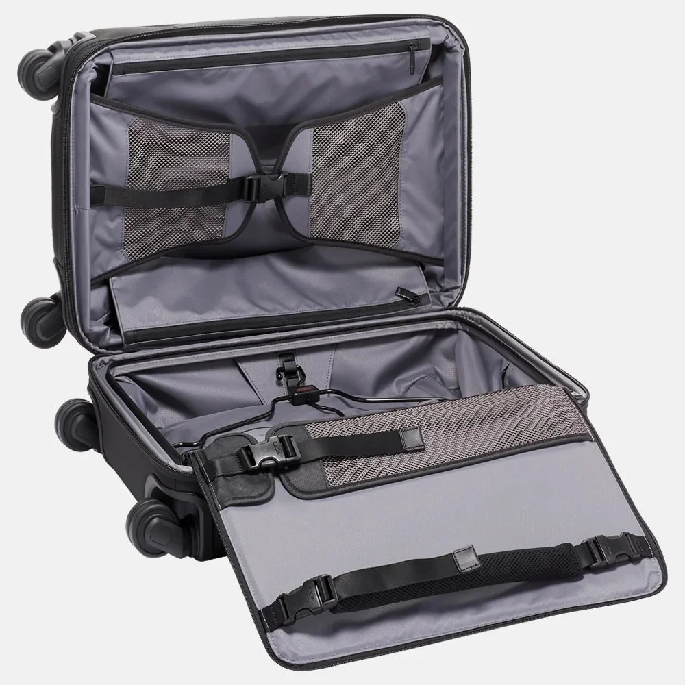 Tumi Alpha International Expendable 4 Wheel Carry-On koffer black bij Duifhuizen