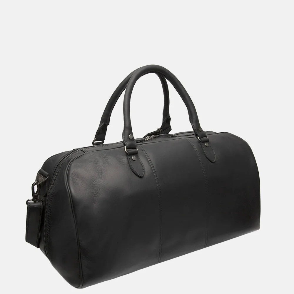 Chesterfield William weekendtas M black bij Duifhuizen