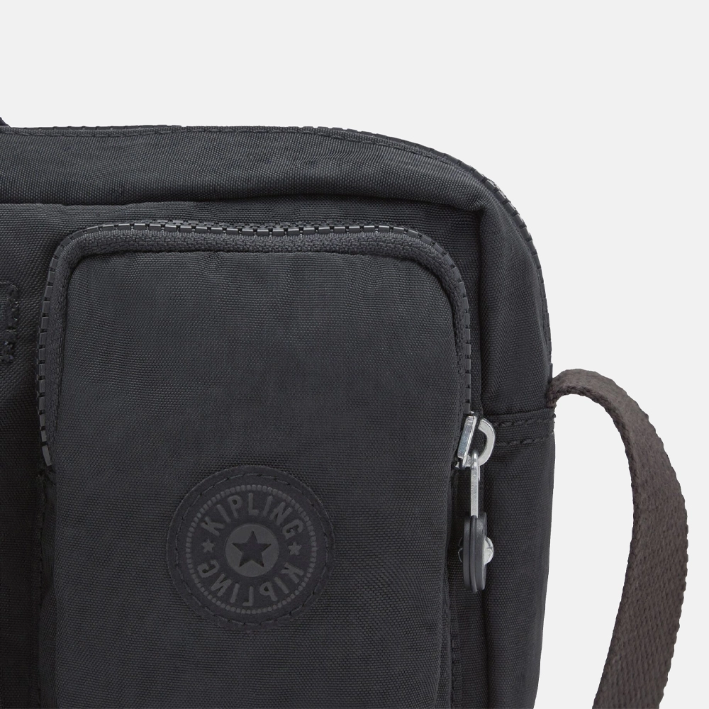 Kipling Albena crossbody tas black noir  bij Duifhuizen