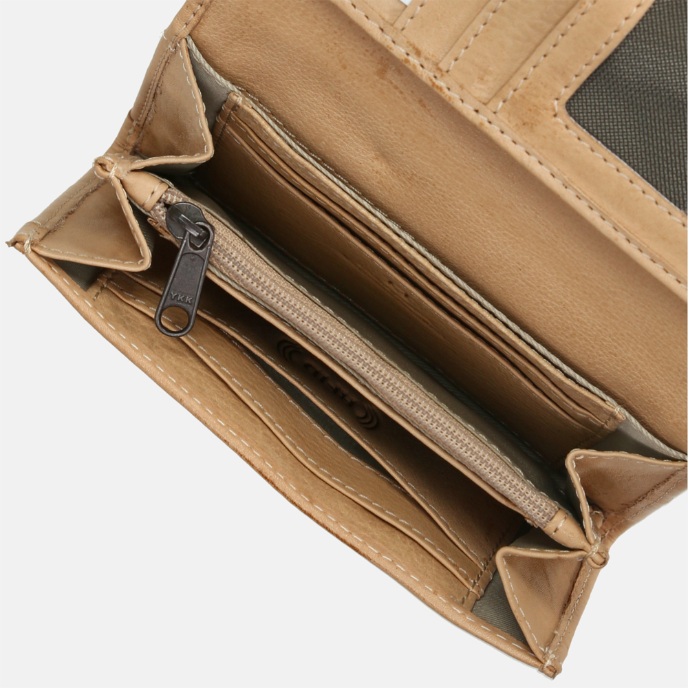 Bear Design Flappie portemonnee baltic beige bij Duifhuizen