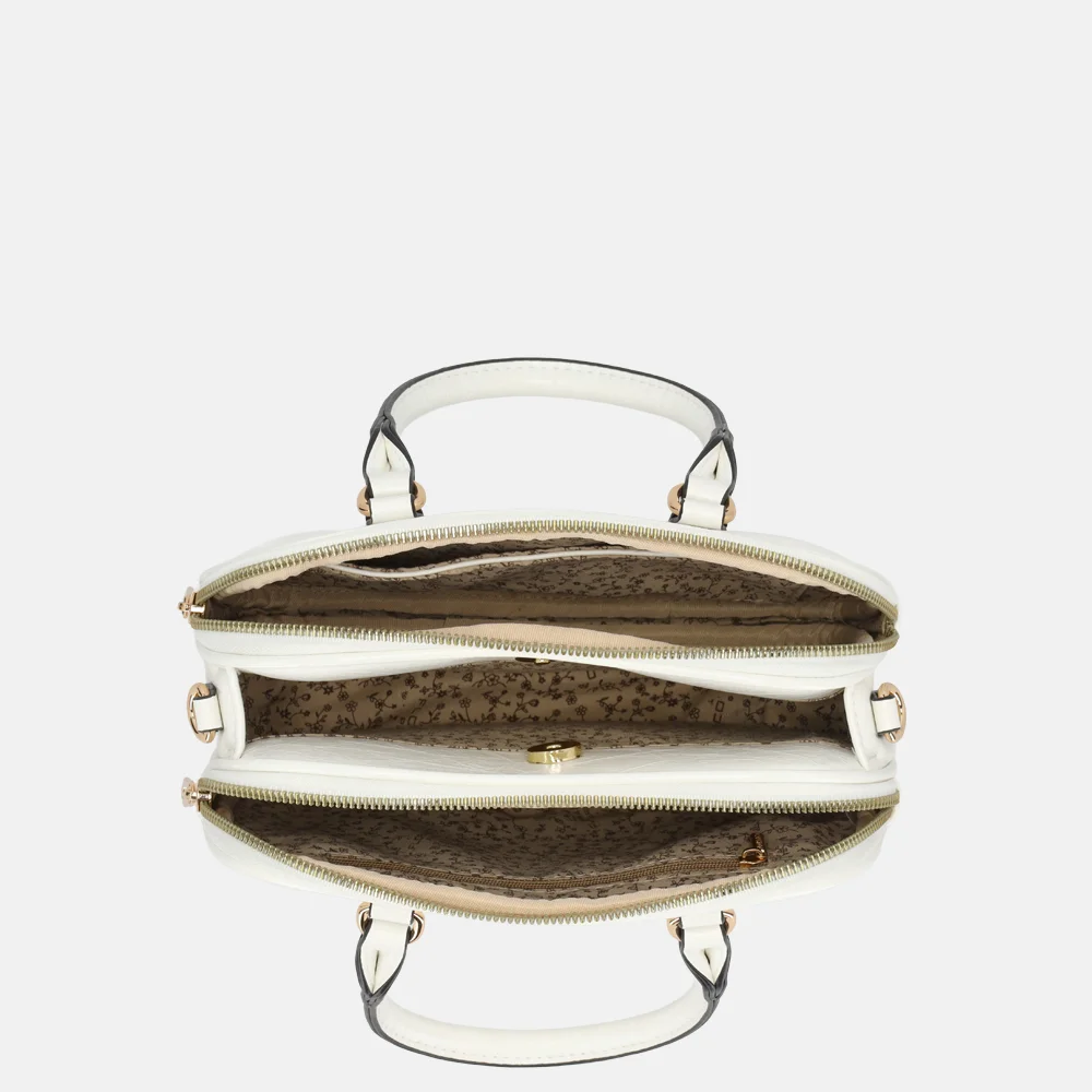 Flora & Co crossbody tas white bij Duifhuizen